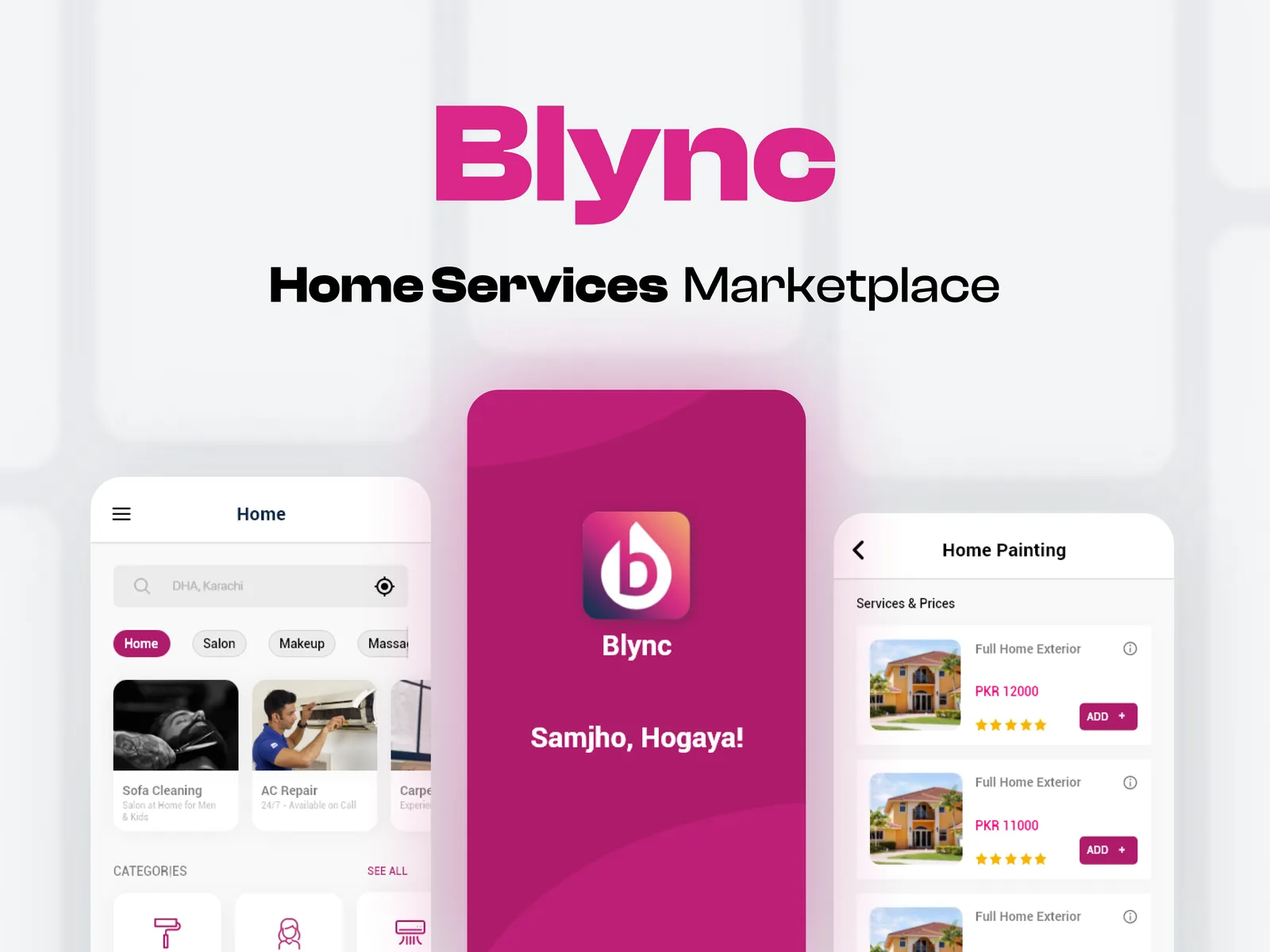 More Blync app screens