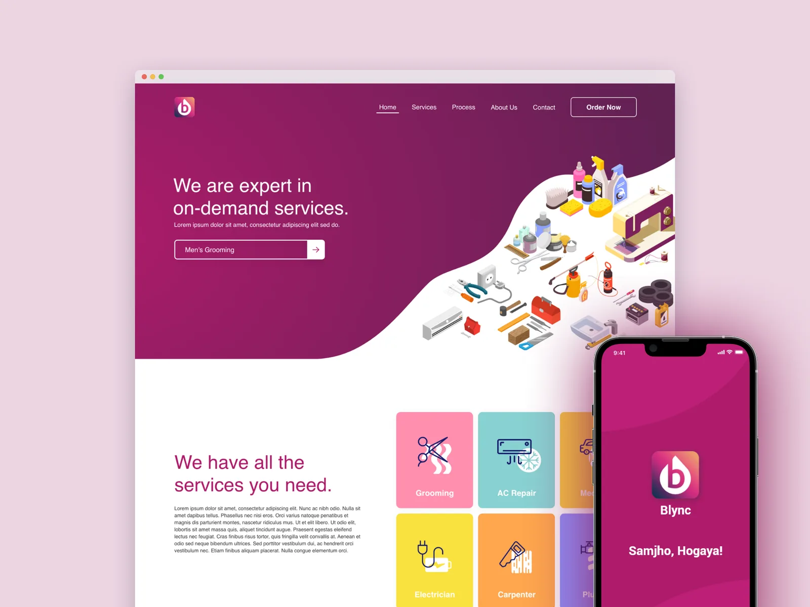Blync website